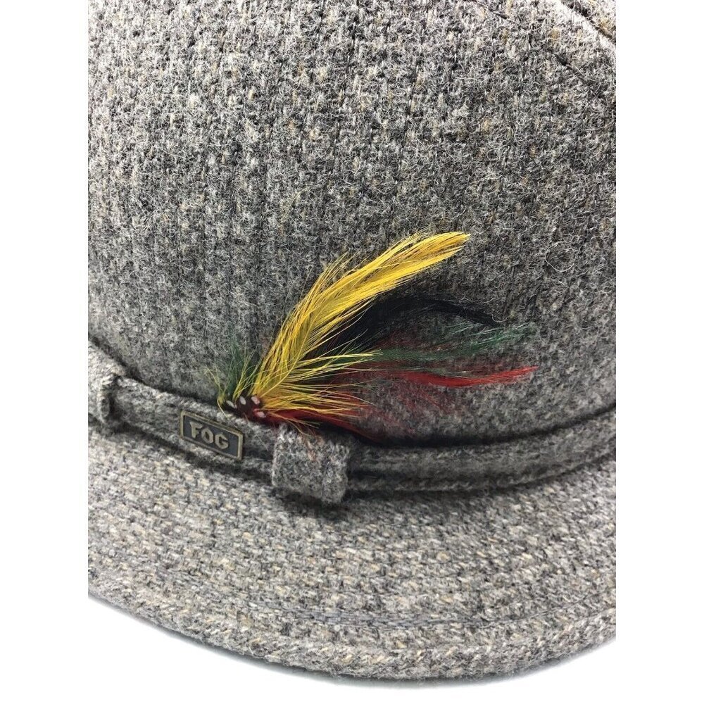 Vintage London Fog Men’s Gray Tweed Hat - Picture 4 of 4